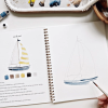 🔥LAST DAY 55% OFF - 🖼️Beginner-Friendly💕 Watercolor Workbook
