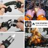 Emergency Paracord Bracelets- Best Wilderness Survival-Kit for Camping