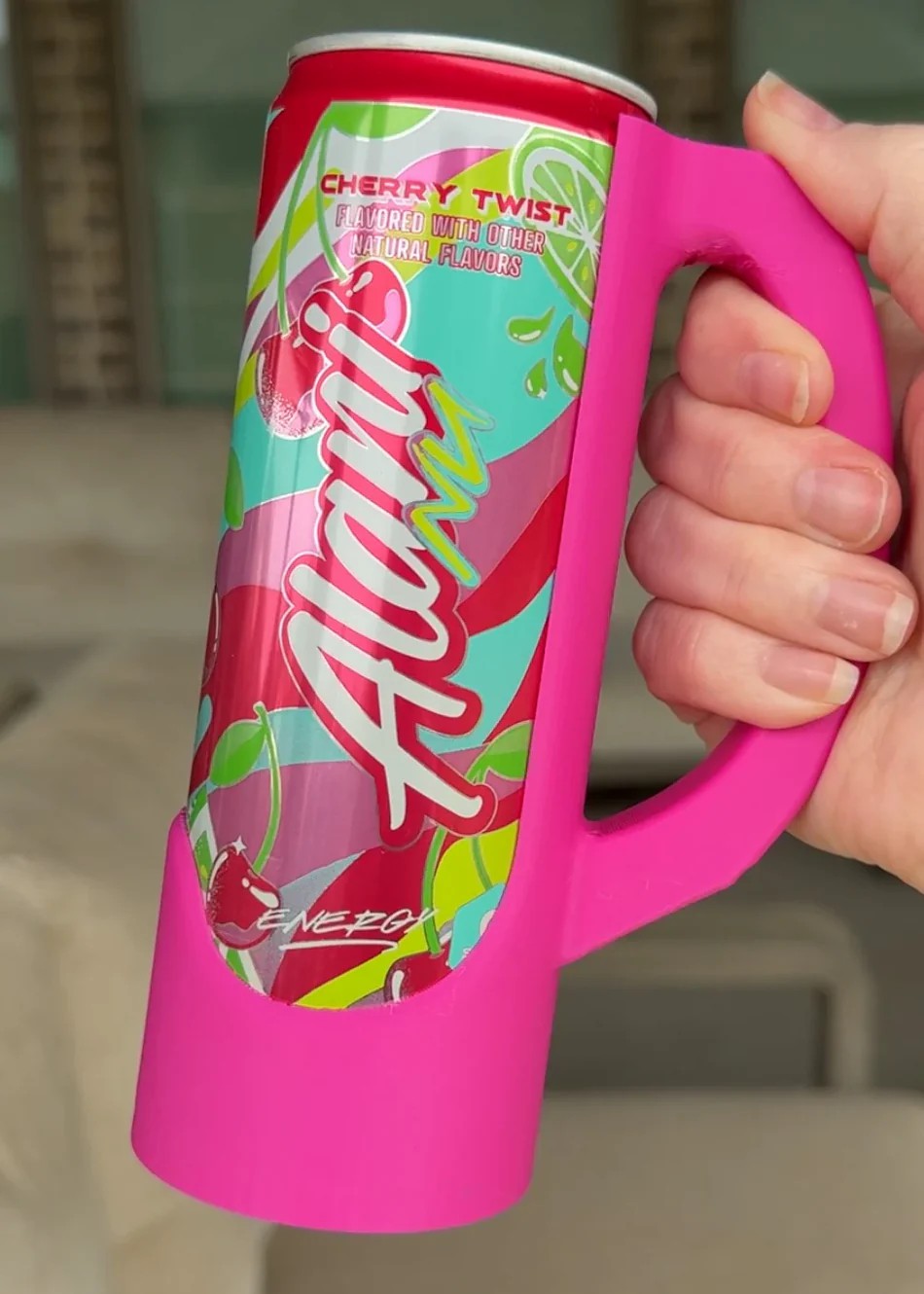 Can Handle with Lid for 12oz Cans