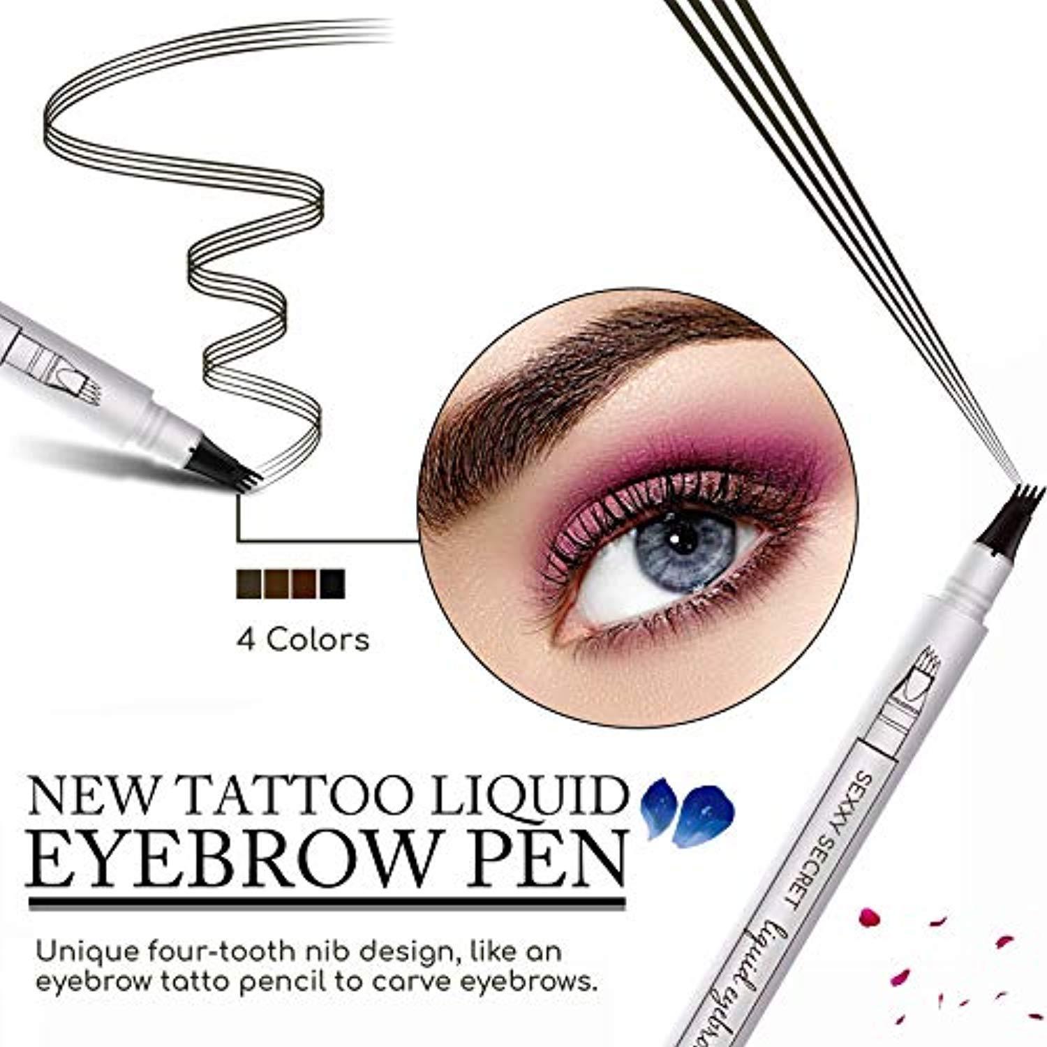 (🔥Hot Summer Sale - 50% OFF) -Eyebrow Pencil with Four Tips-As low as $ 4.99 each