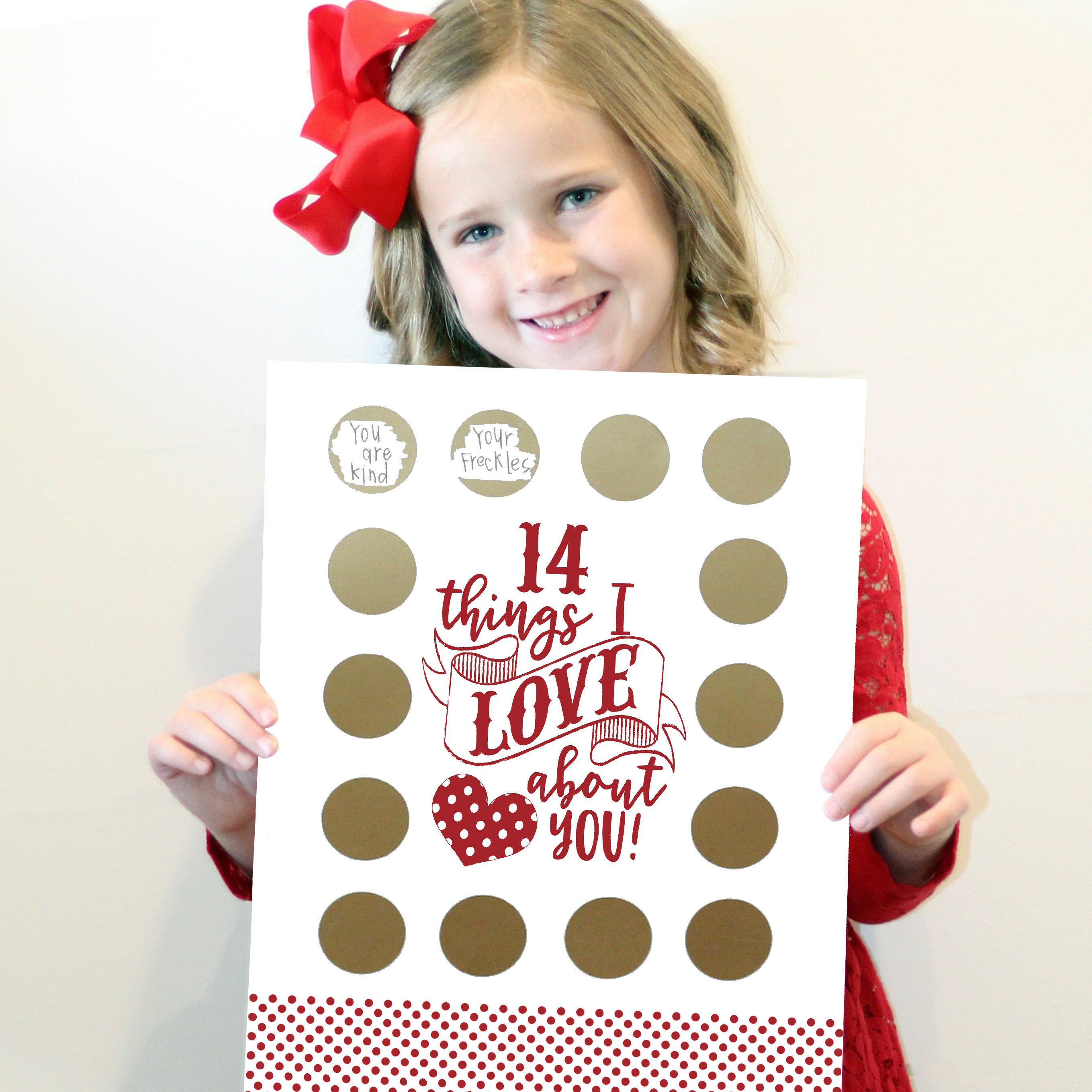 💖Valentine's Scratch Off Advent 