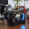 ✈️1/25 Simulation Aircraft Turbojet Engine Rotatable Model