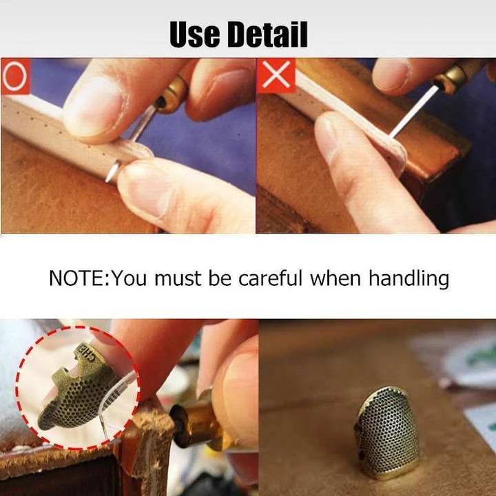 🌊Summer Hot Sale 50% OFF🌊 - Sewing Thimble Finger Protector(2 Pcs)