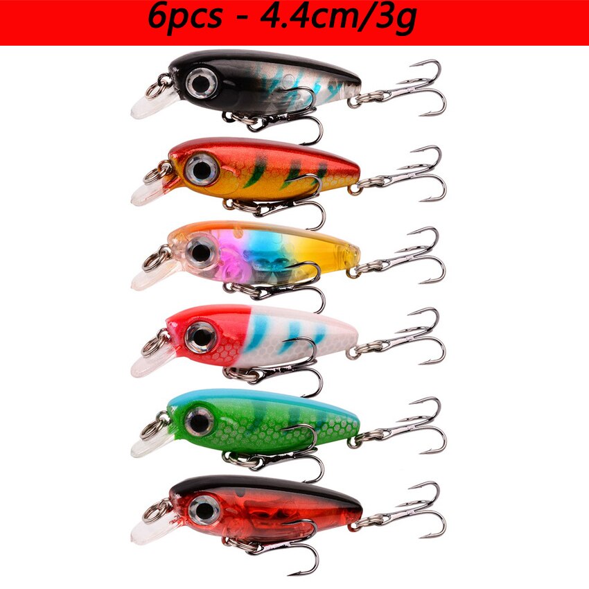 🎣 Summer Sale-50% OFF🐠Mixed Minnow Fishing Lure Set