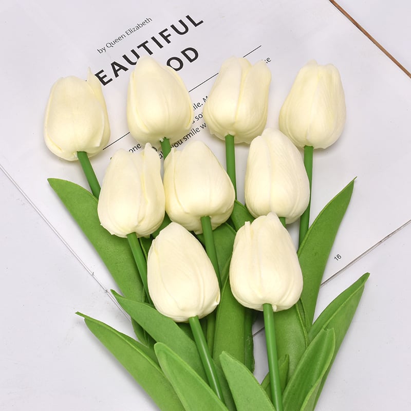 ✨This Week's Special Price $14.95💥UV Resistant Lifelike Artificial Tulips Flowers💐