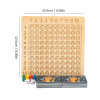 Christmas Hot Sale 48% OFF - Wooden Montessori Multiplication Board Game - Buy 2 FREE SHIPPING