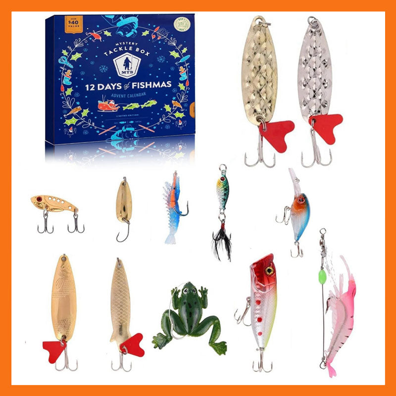 🔥Last Day 60% OFF🔥Fishing Lure Set Advent Calendar