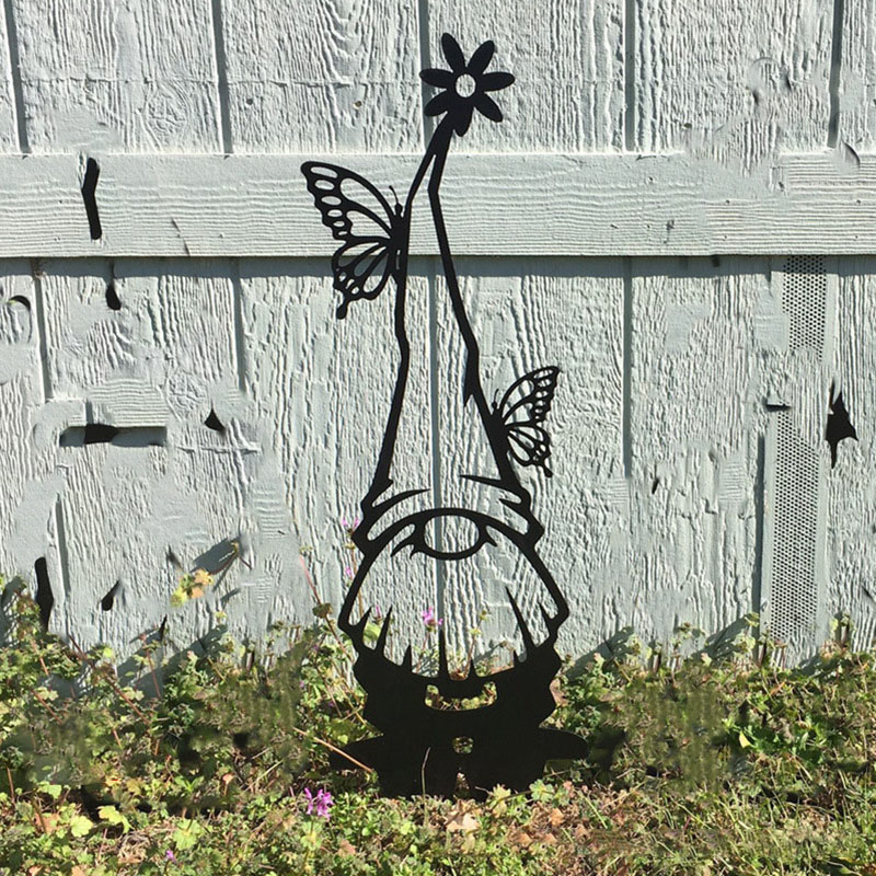 🔥Purely handmade artistic metal silhouette garden ornaments👍One of Each Style ( 🔥92.6% of people will buy thisSave $20 & Free Shipping) (Only Today)