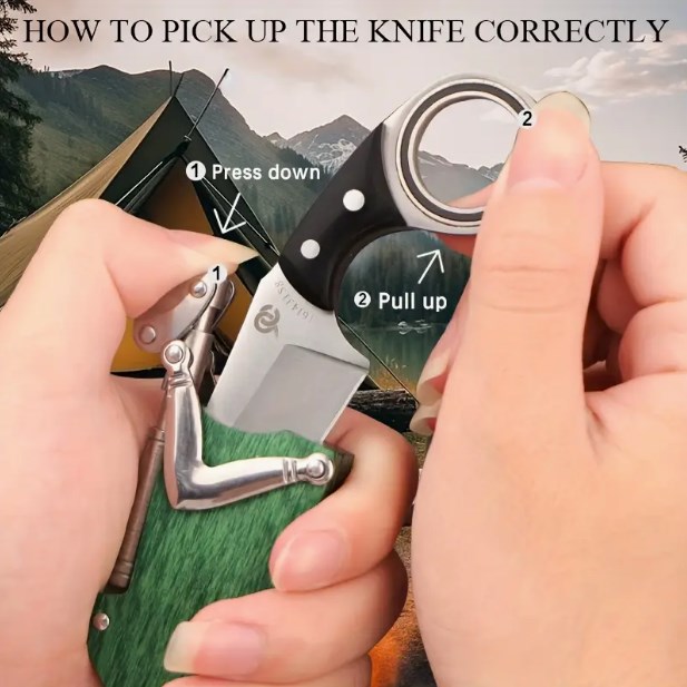 Robotic Arm Creative Camping Portable Knife
