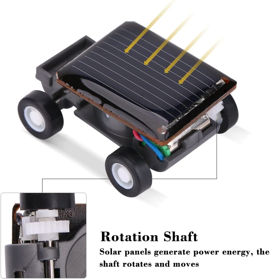 (🎄Early Christmas Sale - 49% OFF) World's Smallest Solar Powered Car Toy - Buy 3 Get 1 Free Now!