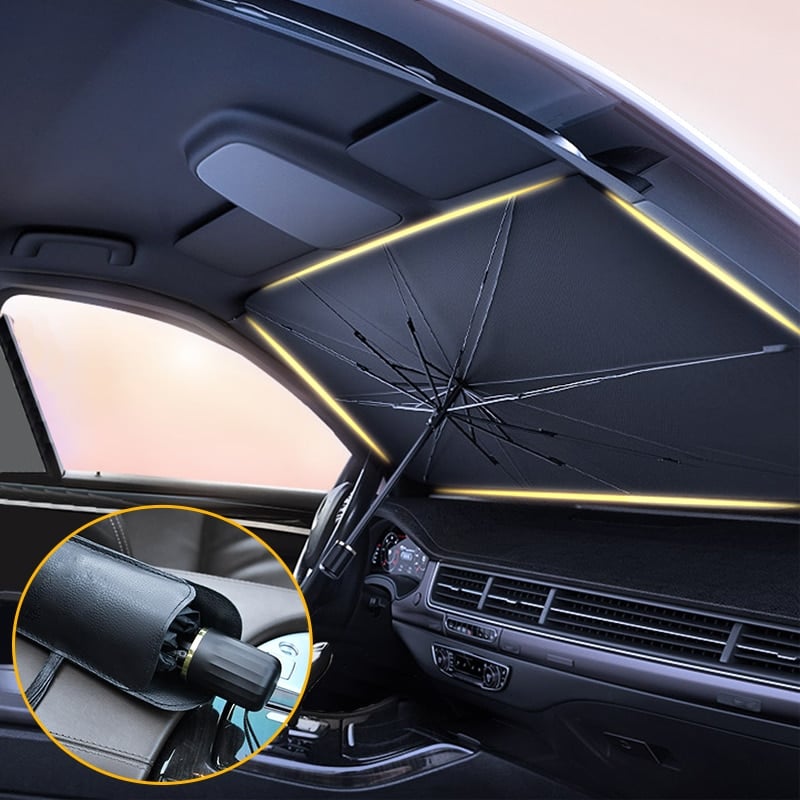 Foldable Car Windshield Sunshade Umbrella-(Heat Insulation Protection)for Most Cars--🔥Buy 2 get 10%OFF