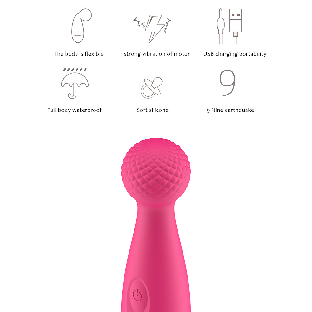 SHEMESIX - Female Masturbation Vibrator - Couple Flirting Clit Stimulation Mini Vibrator Sex Toys