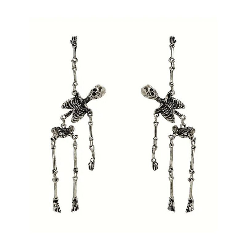 💥LAST DAY SALE 50% OFF💥Gold Skeleton Earrings