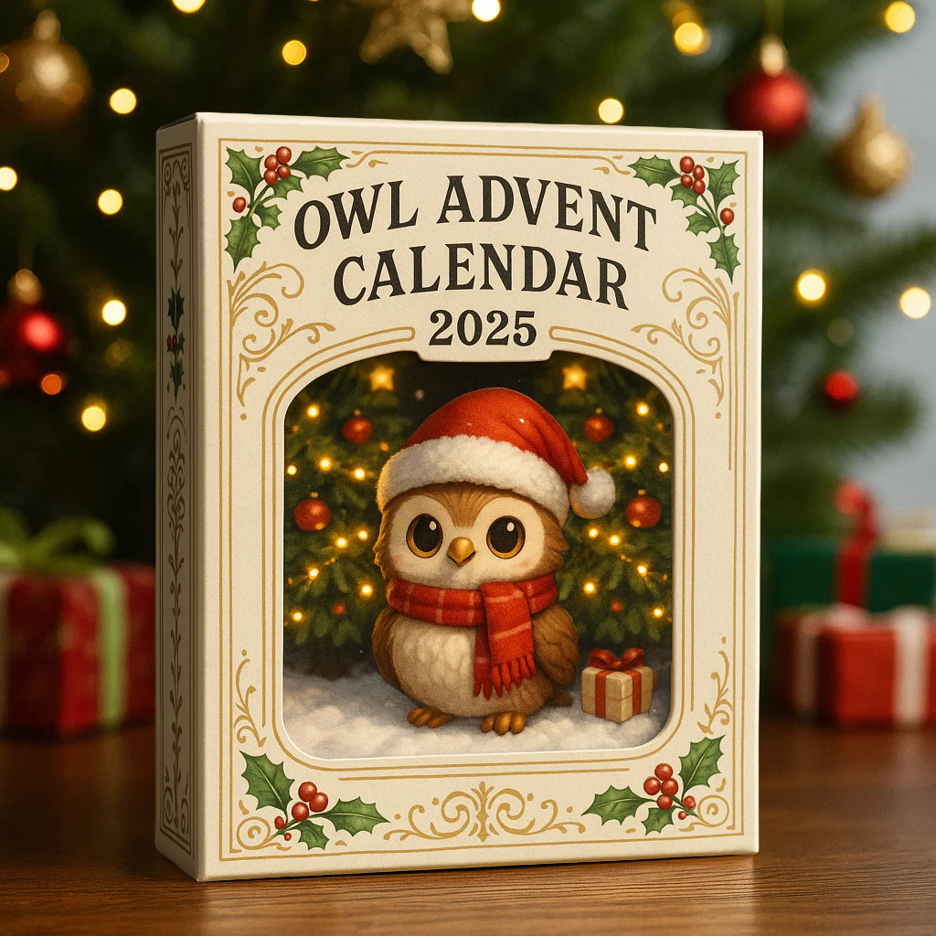 🔥Last Day 50% OFF -🎄Owl Advent Calendar 2025🎁 24 Gifts Inside!