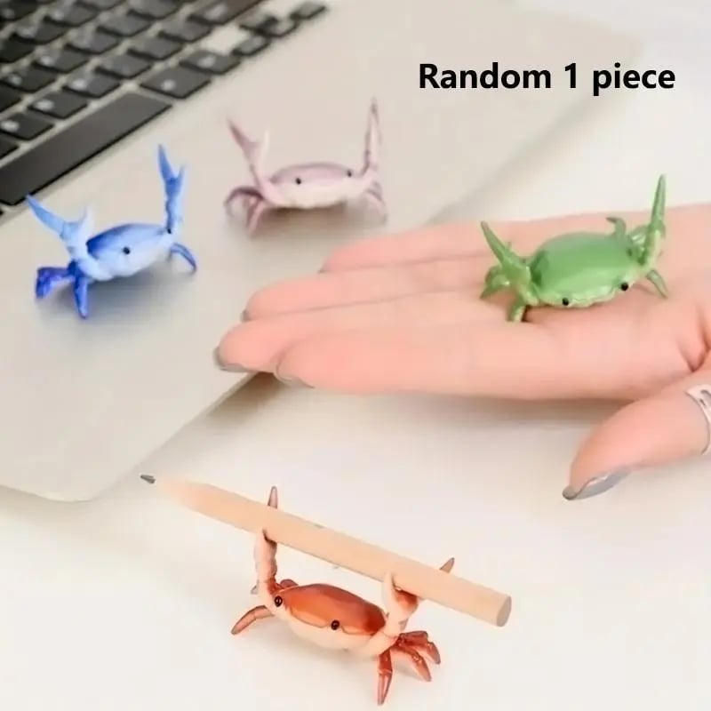 ⏰LAST DAY SALE 50% OFF💥Realistic Crab Shaped Pen Holder