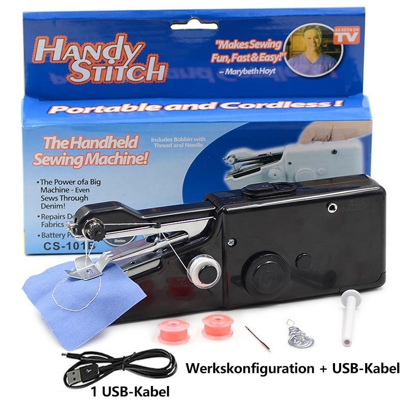 🔥Letzter Tag Verkauf 49% Rabatt🔥Handgehaltene elektrische Mini-Nähmaschine