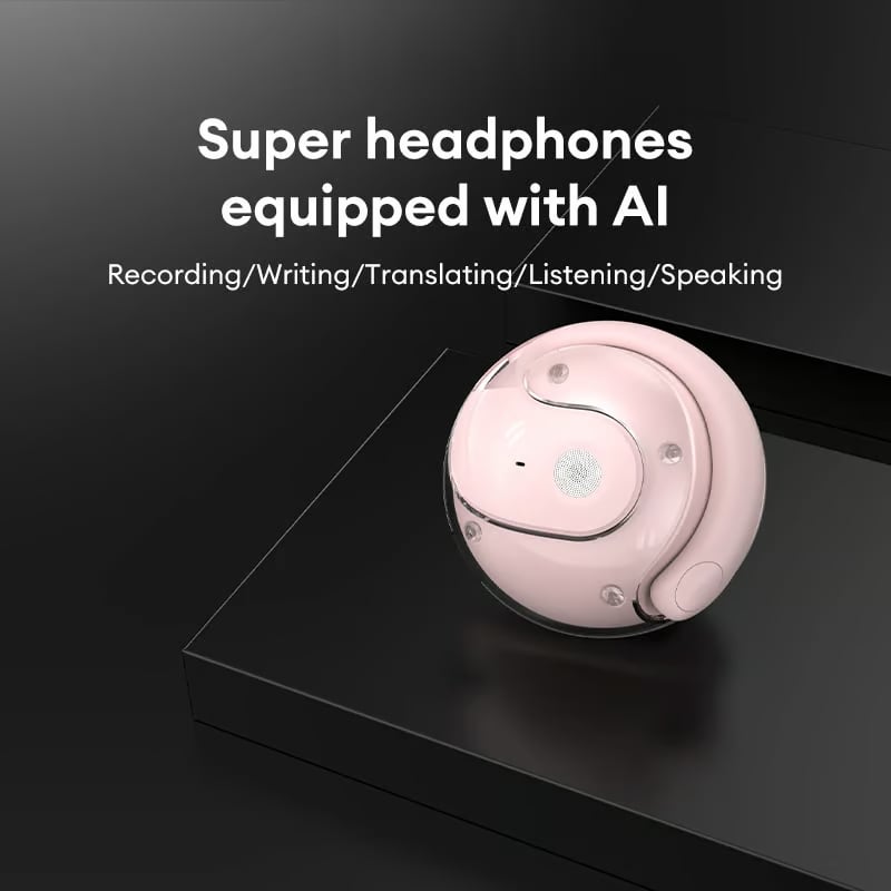 🏆LAST DAY SALE 60% OFF⏰AI Translation Wireless OWS Bluetooth5.4 Earphones (Fit iOS & Android)