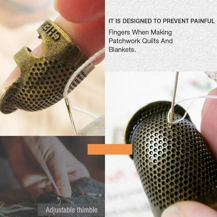 (NEW YEAR PROMOTION - SAVE 50% OFF) Sewing Thimble Finger Protector(2PCS)