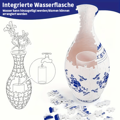 🎁Neuerscheinung Sonderpreis! 🎁3D Puzzle Vase