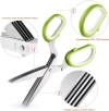 5 Blade Kitchen Salad Scissors