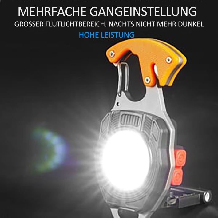 💡Der ultimative Outdoor-Begleiter – tragbare 5-in-1-Lampe