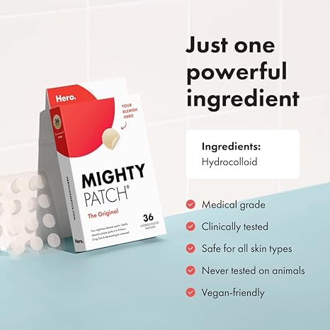 (🔥Hot sale 50% OFF) Mighty Patch Original - Hydrocolloid Acne Pimple Patch