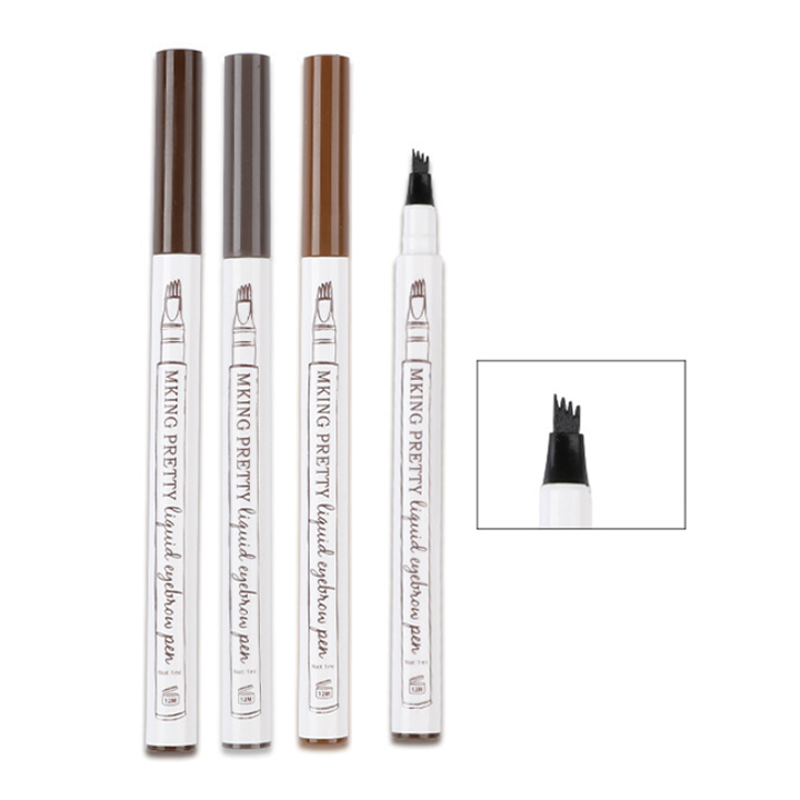 (New Year Promotion - 50% OFF)Long Lasting Waterproof Micro-Blading Natural Eyebrow Tattoo Pen (3 Colors Available)