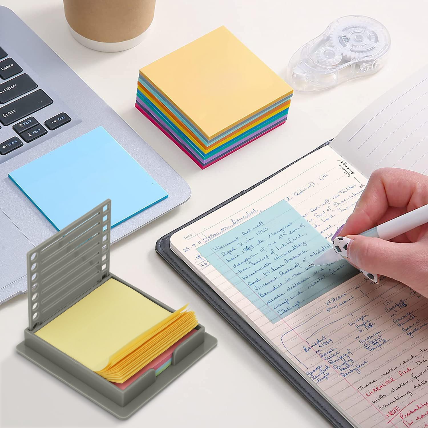 🔥Last Day Promotion 50% OFF🔥Ultimate Sticky Note Holder + 5 Versatile Templates – Organize Notes, Boost Productivity & Master Daily Planning