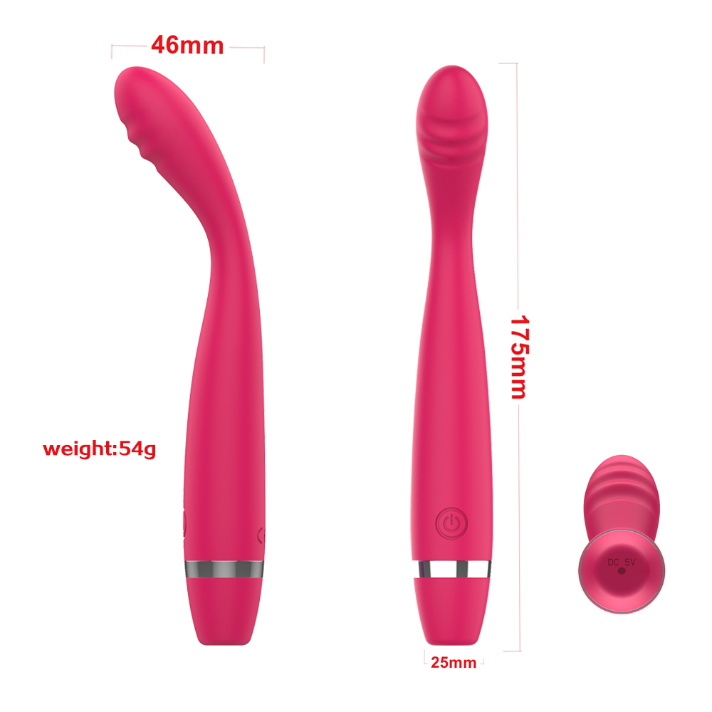 SHEMESIX - Female Masturbation Vibrator - Clit G-Spot Stimulation Vibrating Massage AV Stick