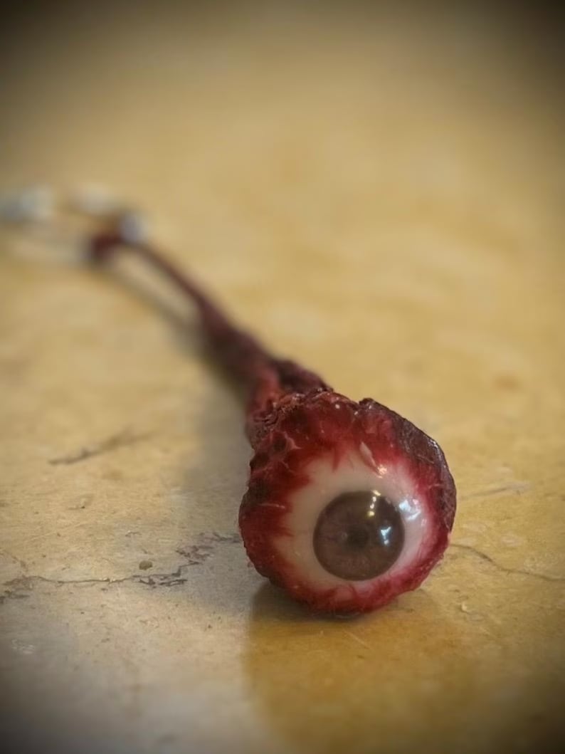 💥LAST DAY SALE 50% OFF💥Severed Bloody Eye Keychain