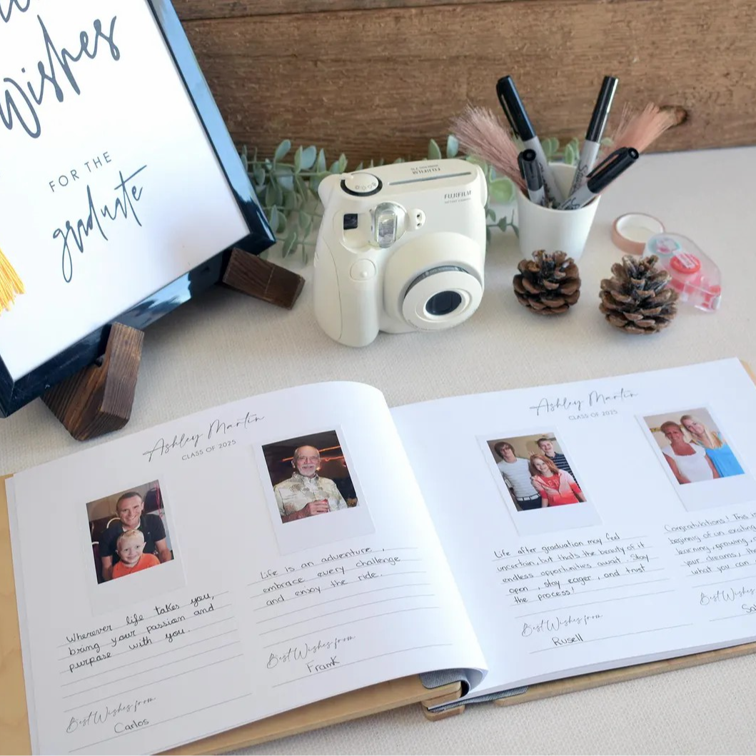 🔥Last Day: 50% Off! 🔥2025 Graduation Keepsake Message Book🎓