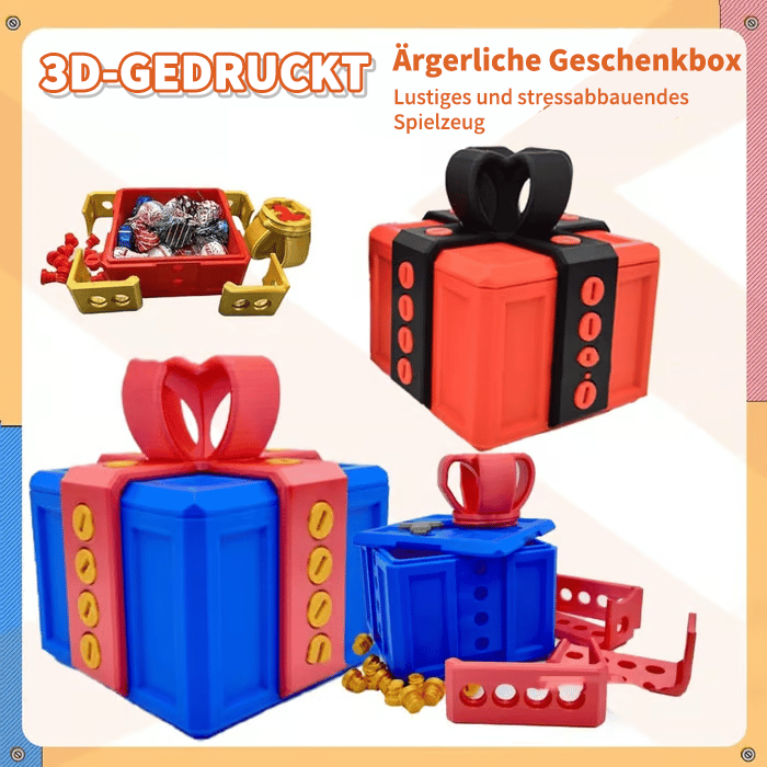 🔥Letzter Tag 49% Rabatt🎅3D gedruckte Geschenkbox