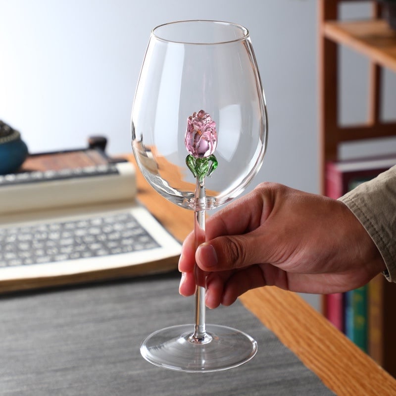 🎁TikTok Last Day Sale - 70% OFF🎉Rose Wine Glass