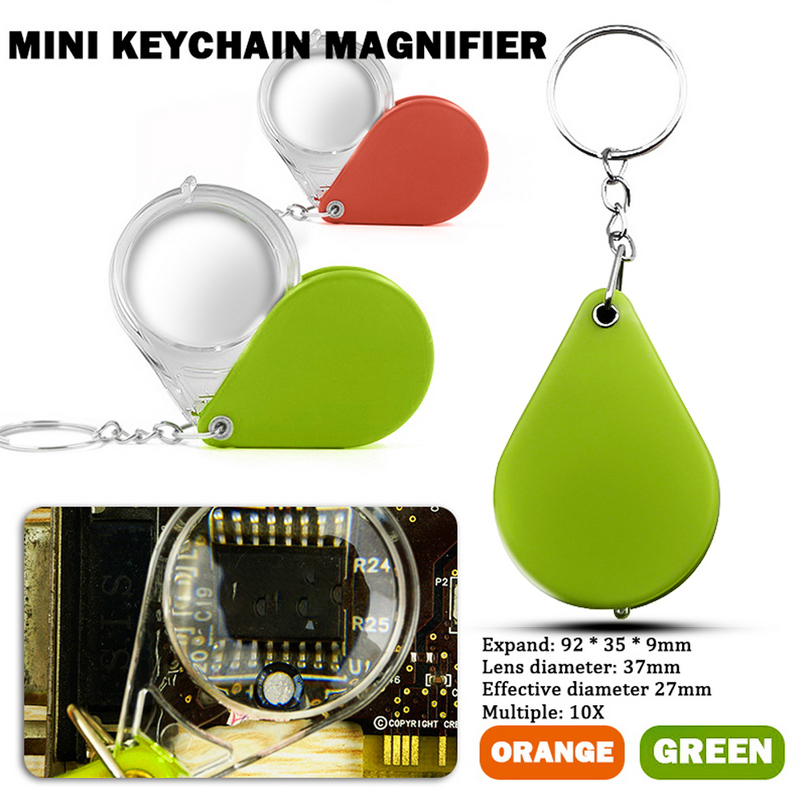 (🔥Last Day Promotion- SAVE 48% OFF)Foldable Keychain Pocket Magnifier(buy 3 get 2 free now)