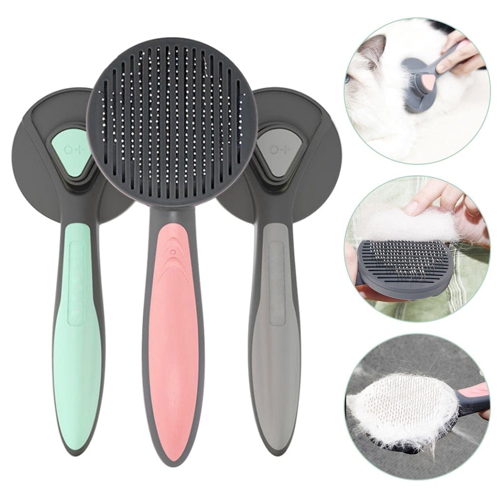 (🔥Last Day Promo - 70% OFF) Self-Cleaning Cat Hair Removal Brush, Buy 2 Get Free Shipping