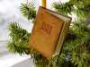 Miniature Bible Book Ornament with Christmas Nativity Story