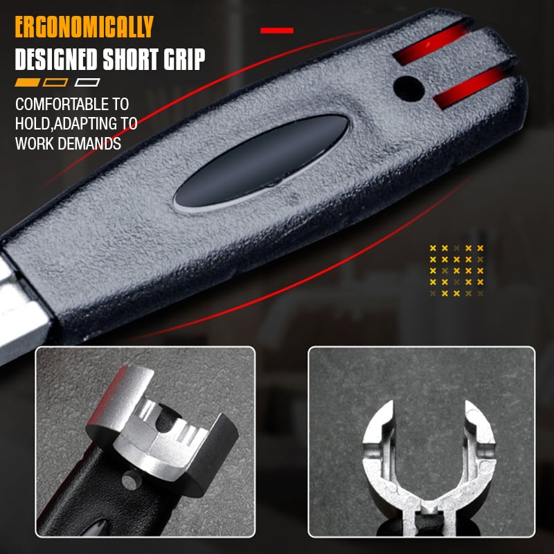 🔥2024 New Multifunctional Adjustable Double-ended Wrench Tool