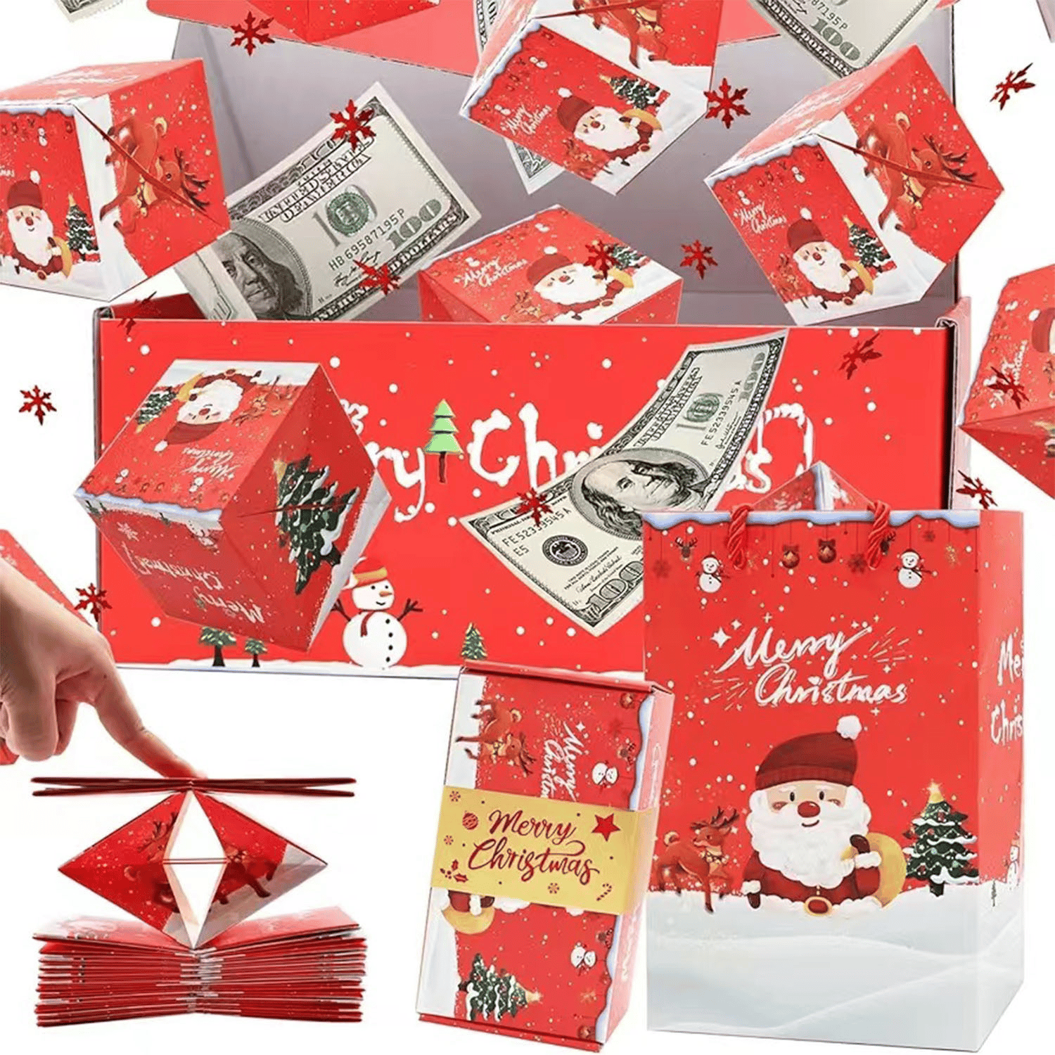 🌲Kaufe 2 Erhalte 1🎁Überraschungsbox Geschenkbox(6er-Pack)