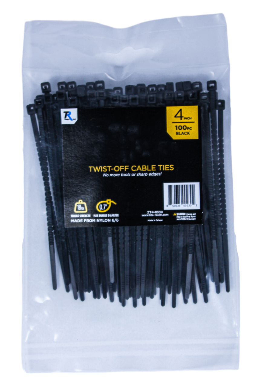 Portable Twist-Off Nylon Cable Tie