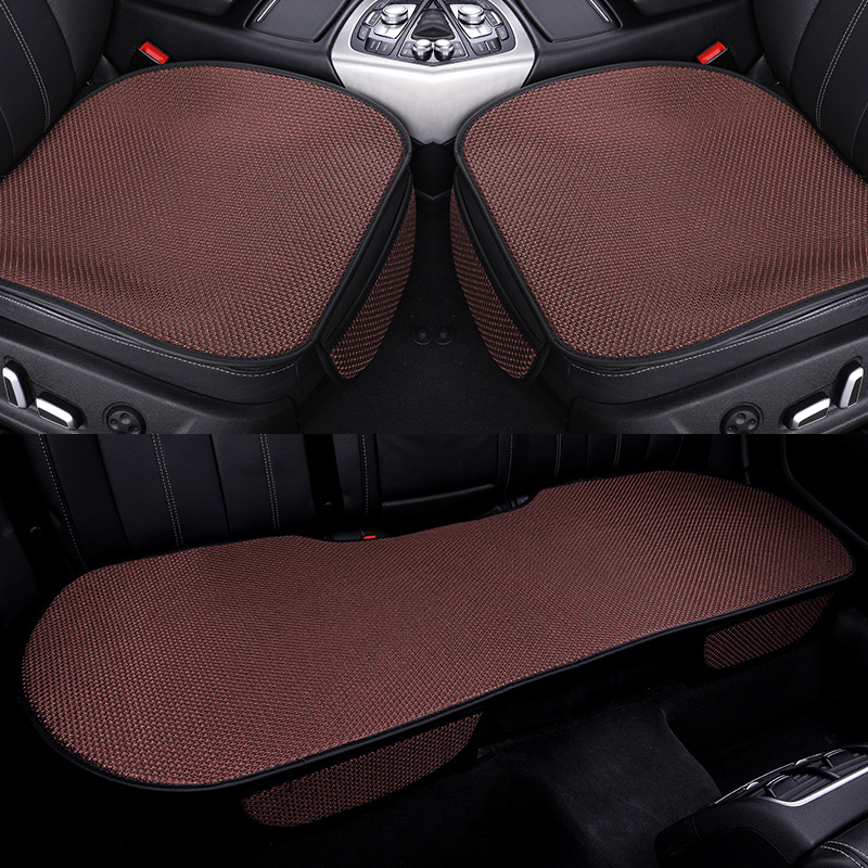 ⏰LAST DAY SALE 50% OFF - Summer Breathable & Anti-Slip Viscose filament Car Seat Covers