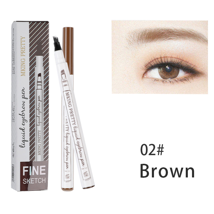 (New Year Promotion - 50% OFF)Long Lasting Waterproof Micro-Blading Natural Eyebrow Tattoo Pen (3 Colors Available)