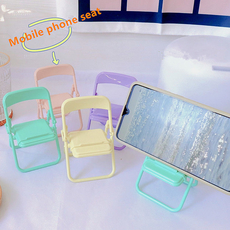 (Last Day Promotion - 50% OFF) Cute Phone Chair Holder, 🔥Buy 6 Get 10 Free & Free Shipping($2.2 Each ONLY TODAY)