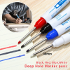 (🔥Last Day Promotion- SAVE 48% OFF)5 Pcs Set Long Head Deep Hole Marker--buy 2 get 1 free now（15pcs）