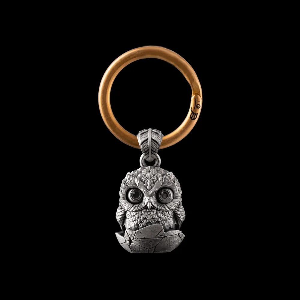 🎁TikTok Last Day Sale - 70% OFF🦉Handmade Owl Fidget Pendant
