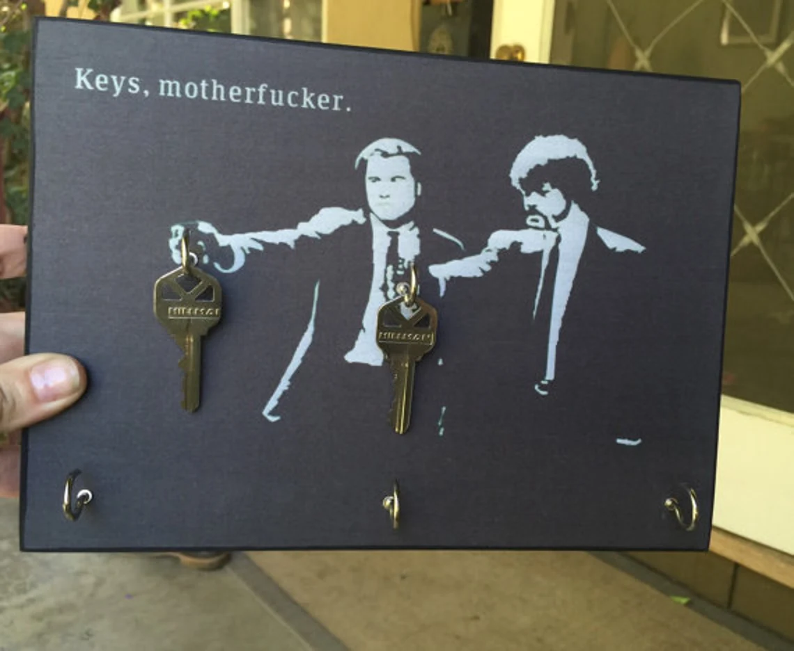 ✨2024 New Year Hot Sale🔥Pulp Fiction Key Holder