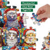 Free shipping🎄😻Christmas Cats Advent Calendar Jigsaw Puzzle 1000 Pieces