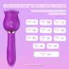 Rose Shaker Sucking Jump Egg Adult Toy G-spot Masturbation Device for Women