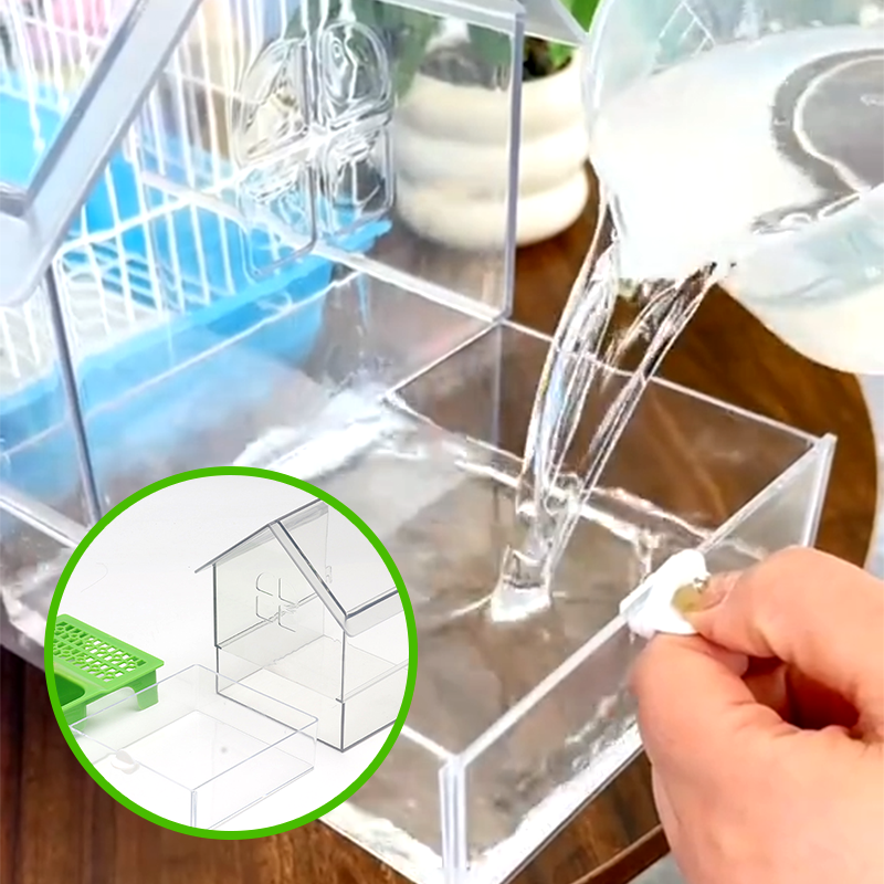 🔥Last Day Promotion 70% OFF🔥Pull-Out External Parrot Feeder⚡️Buy 2 Free Shipping