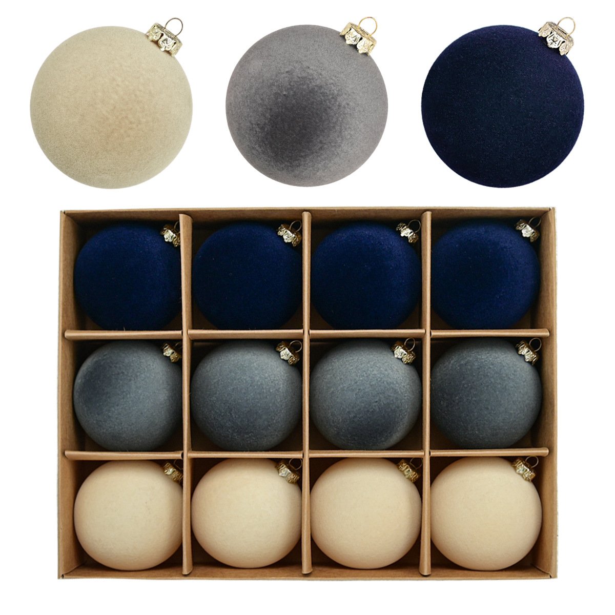 🔥Last Day Promotion 70% OFF🔥Velvet Christmas Balls⚡BUY 2 FREE SHIPPING