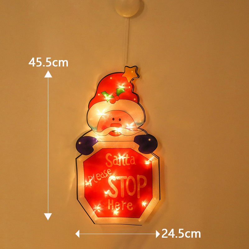 (🎄EARLY CHRISTMAS SALE - 50% OFF) 🎁2023 Christmas Window Hanging Lights💡